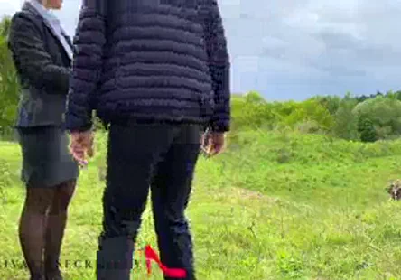 Euro babes swapping cum